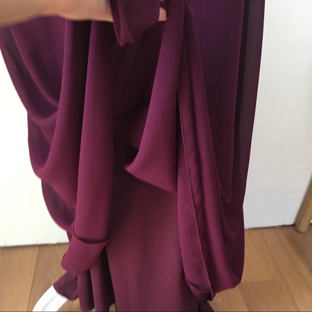 Show Me Your Mumu Collette Collar Maxi Merlot XS - Picture 10 of 15